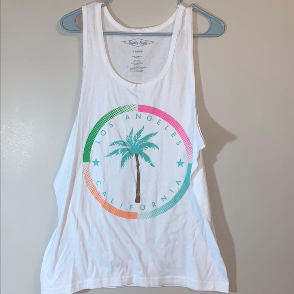 Eighty Eight Los Angeles Tank -100% Cotton